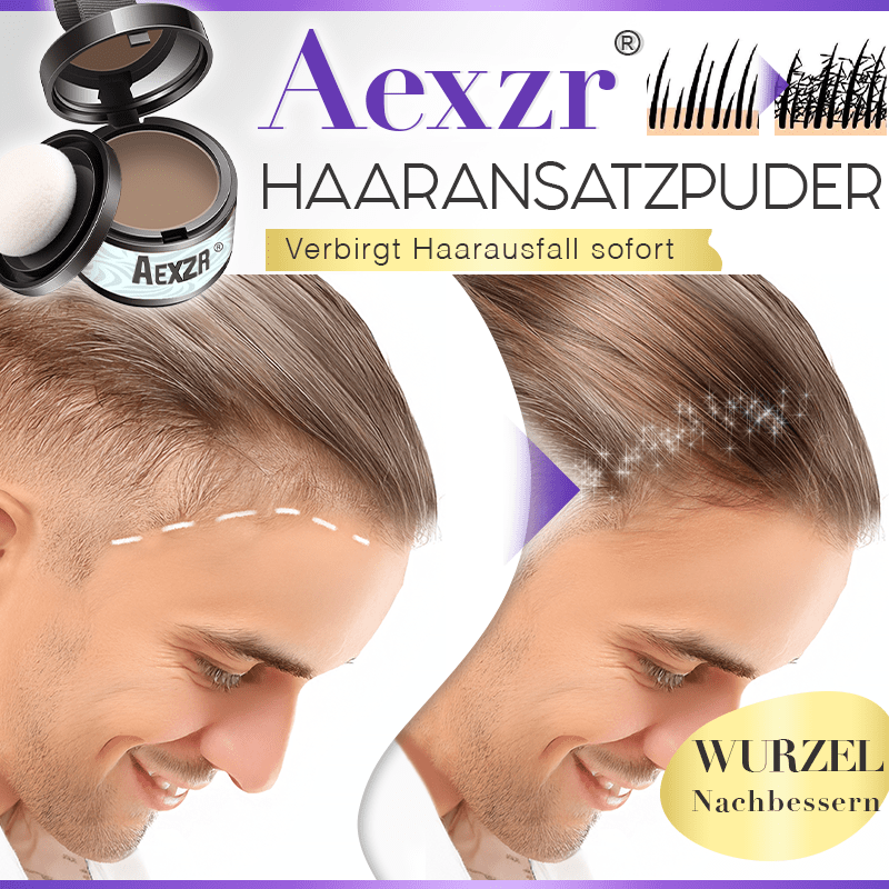 Øjeblikkelig Hårlinjepulver - Sig farvel til tyndere og gråt hår!