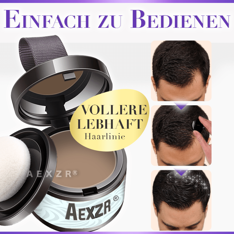 Øjeblikkelig Hårlinjepulver - Sig farvel til tyndere og gråt hår!